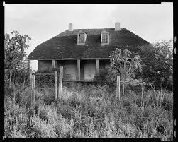 House Small Hipped Roof New Roads Vic Point Coupee Parish Louisiana 1938 Vintage Landscape New Roads Louisiana Travel