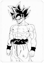 Los Mas Lindos Dibujos De Goku Para Colorear Y Pintar A Todo Color Imagenes Prontas Para Descargar Dragon Ball Art Dragon Ball Artwork Anime Dragon Ball Super