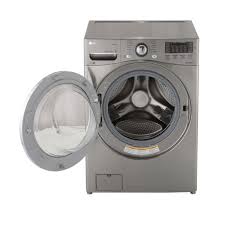 Genuine product manufactured by lg. Lg Wm3670hva 4 5 Cu Ft High Efficiency Front Load Washer With Steam In Graphite Steel Energy