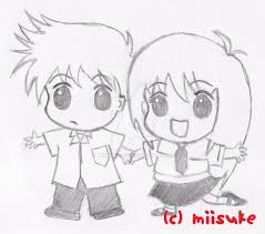 Cute drawings of girls bff easy. Drawing Easy Anime Drawings Easy Boy And Girl
