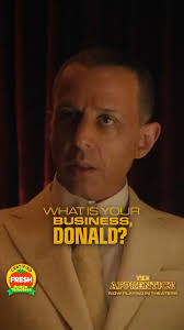 “Jeremy Strong is transformed as Roy Cohn.” Don’t miss his amazing  performance in #TheApprentice, NOW PLAYING only in theaters. Tickets at  link in bio!