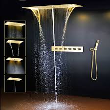 For example, rainfall showerheads, designed to imitate falling rain, sometimes have a ceiling installation. 5 Best Rain Shower Head Reviews 2021 Ceiling Waterfall Systems