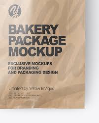 Free for personal and commercial use zip file includes. Kraft Paper Bakery Bag Mockup In Bag Sack Mockups On Yellow Images Object Mockups