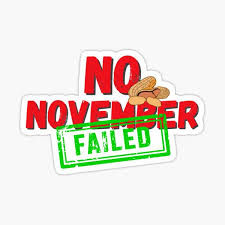 No Nut November Challenge Stickers for Sale | Redbubble