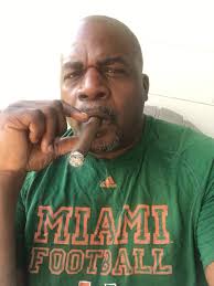 Happy 56th birthday to former University of Miami All American offensive  lineman Leon Searcy. Searcy's journey to The U began at Orlando's Maynard  Evans High School, where he didn't start playing football