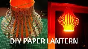 Measure each strip for 12 wide and 24 long. How To Make A Chinese Paper Lanterns Craft With Paper Youtube