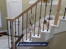 Skinny Scroll Balusters Iron Balusters Stairs Iron Stair Railing