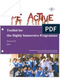 An immersive experience pulls a person into a new or augmented reality, enhancing everyday life (by making it more engaging or satisfying) via technology. Toolkit For The Highly Immersive Programme Secondary School 2