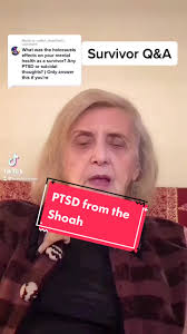 Reply to @caden_lewellen Tova became a therapist, helping others who need  it as well #ptsd #jew #shoah #remember #fyp #xyzbca #israel #poland #God