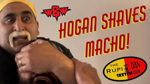 wBw Hogan shaves Macho!