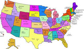 Main road system, states, cities, and time zones. Entry 3 By Fahimparvezkh33 For United States Map Remake Freelancer