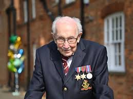 Captain tom moore becomes colonel in honorary promotion. Captain Tom Moore In Hospital After Testing Positive For Coronavirus The Independent