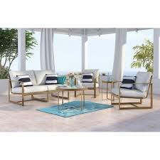 These tables can be a range of styles (traditional, modern, or transitional), and almost any shape (oval, round, rectangular, or square). Patio Coffee Tables Aluminum Patio Furniture Target