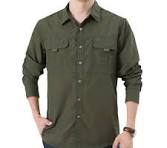 Amazon.com: Camisa táctica militar para hombre, de secado ...