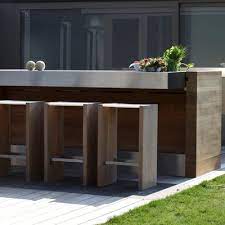The ideal backyard storage space for everything from plates and serving dishes to gardening supplies and kids toys. 50 Outdoor Dream Kitchens Outdoor Kitchen Design Modern Outdoor Kitchen Outdoor Kitchen