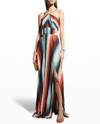 Halter Maxi Dress Neiman Marcus