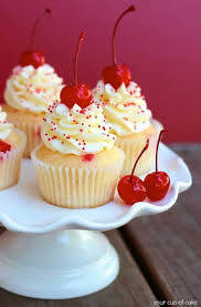 Top 10 Cute Cupcake Ideas Cherry Cupcakes Recipes Desserts Delicious Desserts