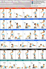 whole body vibration exercise chart well presents the