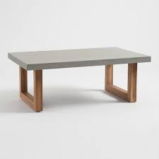 With A Faux Cement Tabletop Our Palmera Coffee Table Offers A Stunning Contemporary Look F Outdoor Coffee Tables Modern Patio Furniture Used Outdoor Furniture