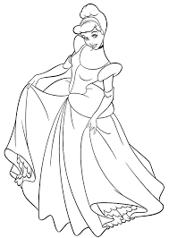 Dibujo Para Colorear De Princesas
