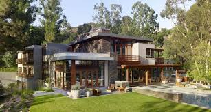 Mandeville Canyon Residence Par Rockefeller Partners Architects Los Angeles Usa Maison En Pierre Architecture De Maison Maison Moderne