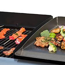 If your grill has a lid, keep it closed during the seasoning process. Amazon Com Royal Gourmet Gd401 Portable Propane Gas Grill And Griddle Combo With Side Table 4 Burner Folding Legs Versatile Outdoor Black Everything Else