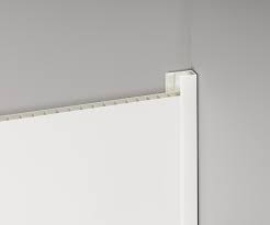 Lambris Pvc Blanc Brillant 120 X 25 Cm 8 Pieces Dumaclip