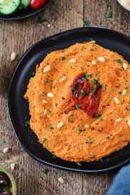 Roasted Red Pepper Hummus Vegan Huggs