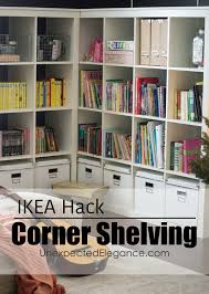 A good solution where space is limited. Corner Cabinet Ikea Hack Unexpected Elegance
