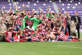 Atlético will meet city rivals real madrid at the santiago bernabéu on dec. Laliga Final Day Live Atletico Beat Real Madrid To Title Results Latest News And Reaction Evening Standard