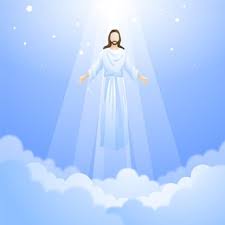 Jesús de nazaret resucita al tercer día de haber sido crucificado. Dia De La Ascension Resurreccion De Jesus Vector Premium