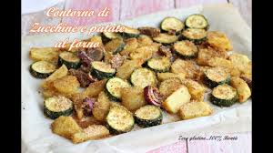 Patate e zucchine in padella, un contorno di verdure leggero ma gustoso. Contorno Di Patate E Zucchine Cotte Al Forno Croccanti E Gustose Youtube