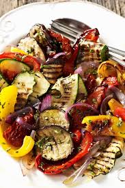 Mediterranes Grillgemuse Mit Zwiebelvinaigrette Rezept Grillgemuse Rezept Rezepte Mediterranes Essen