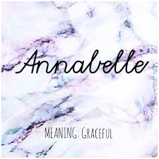 Annabelle Names Annabelle Babynames Names With Meaning Baby Names And Meanings Baby Names