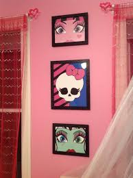 Pin By Jenn Kniss On Izzy Pinterest Monster High Bedroom Decor Monster High Bedroom Monster High Room