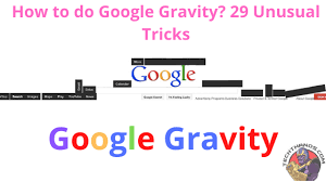 Google has a handful of hidden features one can mess around with, like google gravity. How To Google Gravity Experiment 29 Google Magic Tricks Tech Thanos