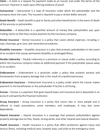 Maybe you would like to learn more about one of these? Insurance Dictionary Pdf Free Download