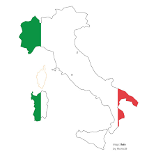 The ai extension is a free vector? Vector Map Of Italy Free Vector Image In Ai And Eps Format Creative Commons License
