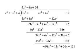 Using this long division calculator is easy! Galois Theorem And Polynomial Arithmetic