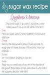 Diy Sugar Wax Recipe