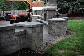 A cinder block column is a effective anchor for a wall or fence. Pin On Freestanding Walls Pillars