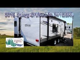 Headquartered in elkhart, indiana manufactures class a motorhomes, class c motorhomes, fifth wheels and travel trailers. New 2019 Salem Cruise Lite 241qbxl Mount Comfort Rv Youtube