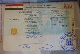 All visitors to syria require a valid passport and an entry visa, which should be obtained prior to departure from syrian consulates and embassies. Why I Love My Passport