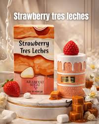 🍓✨ Strawberry Tres Leches ✨🍰 Un aroma que despierta todos tus sentidos…  dulce, cremoso y absolutamente irresistible 🤍 Strawberry Tres Leches  combina la jugosidad de las fresas frescas con la suavidad de