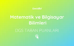 Matematik Ve Bilgisayar Bilimleri Dgs Taban Puanlari 2020 Matematik Tabata Bilgisayar