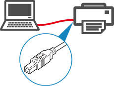 Si vous utilisez un câble usb, vous pouvez passer à l'étape 2. Canon Manuels Pixma E3100 Series Methodes De Connexion De L Imprimante
