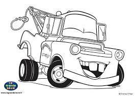 Coloriage film cars 3 martin la depanneuse avec dessin a colorier; 121 Dessins De Coloriage Cars A Imprimer