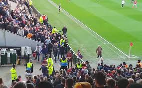 Moreover, in the match later, the club acts as the host. Scuffle Breaks Out At Bristol City V Swansea City Match Hools Net
