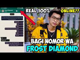 Check spelling or type a new query. Nomor Wa Frost Diamond Asli 2020 Online Youtube