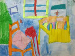 La oreja de van gogh chords & tabs. La Chambre De Van Gogh Les Prepositions Dans Sur A Cote De Derriere Peinture Fle